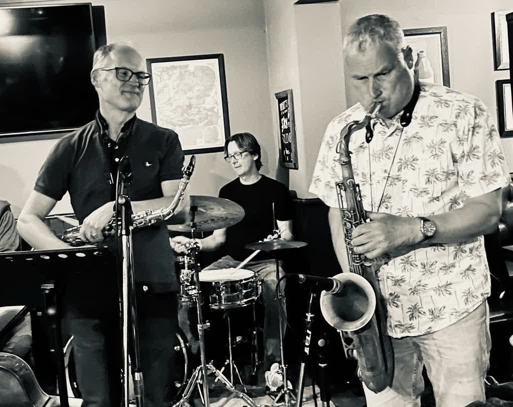 Andy, Jez, Dave, May 23 jam at QH