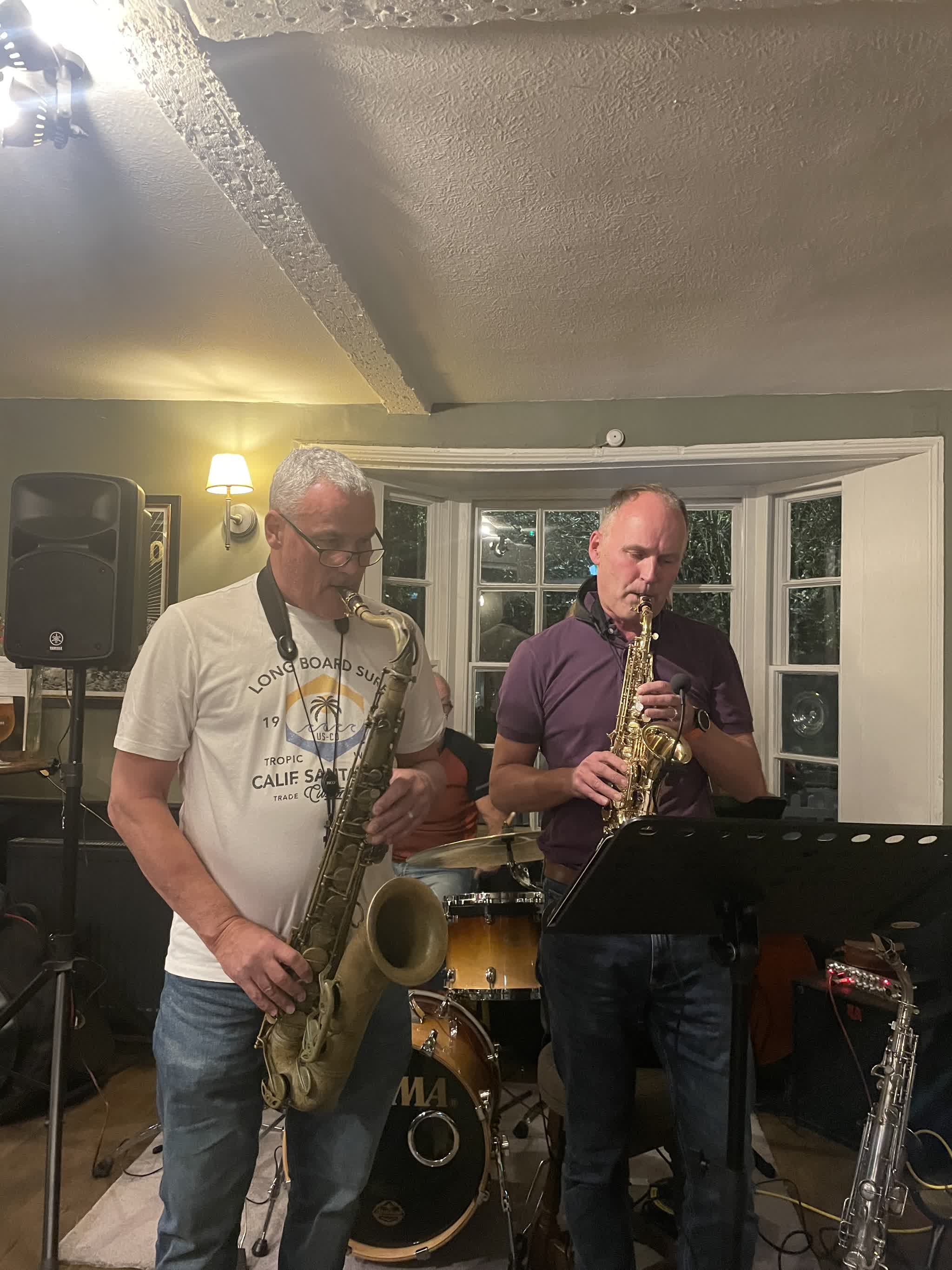 Jez and Andy on Sax